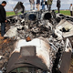 Illustration for article titled First photos of US fighter jet crash in Libya